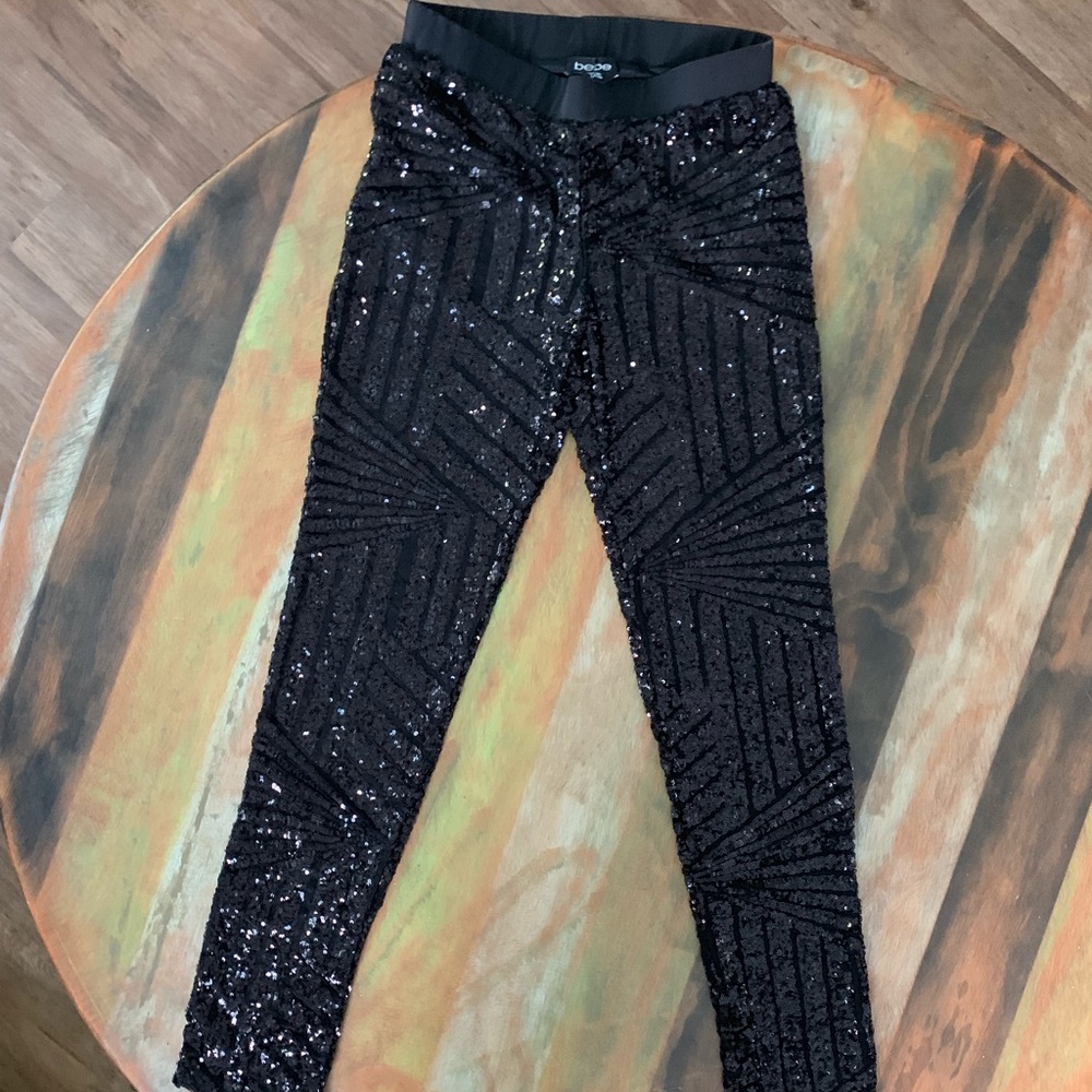 Bebe sequins pants